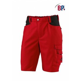 BP® - Shorts 1792 555 rot/schwarz, Größe 56n