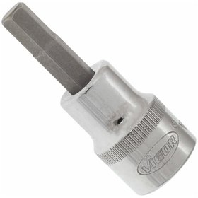 VIGOR® - Innensechskant Schraubendreher-Einsatz ∙ V2282N ∙ Vierkant 10mm (3/8") ∙ Innen Sechskant Profil ∙ 6mm