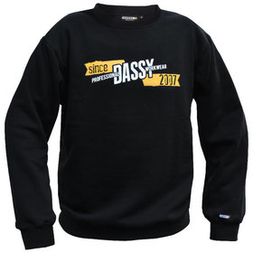 Dassy® - Senna Sweatshirt mit Druck, schwarz, Größe L