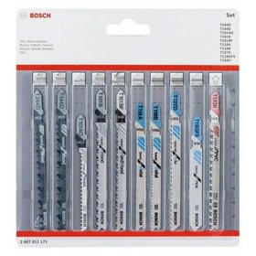 Bosch - Stichsägeblatt-Set All in One, 10-teilig