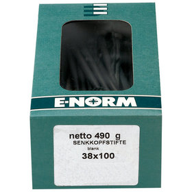 E-NORMpro - Drahtstift versenkt blank 5,5 x 140mm, 1,0kg