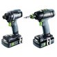 Festool - Schrauber- und Bohrer-Set TID 18 HPC 4,0 I-Set T18