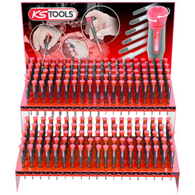 KSTOOLS® - Feinmechanik-Schraubendreher-Display, 190-teilig