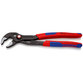 KNIPEX® - Cobra® QuickSet Hightech-Wasserpumpenzange grau atramentiert, mit schlanken Mehrkomponenten-Hüllen 250 mm 8722250