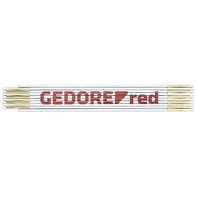 GEDORE red® - R94500002 Holzgliedermaßstab 2m Kl.III Buche