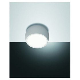 FABAS - LED-Lichtpunkt 7W VASTO 3000K 630lm ws mt Konv IP20 Ø80mm Kst_opal