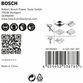 Bosch - EXPERT HEX-9 MultiConstruction Bohrer-Set, 4/5/6/6/8 mm, 5-tlg. (2608900585)