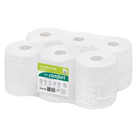 wepa - Handtuchrolle ECO 316750 19,5x35cm x 138m hochweiß 6 Rl./Pack.