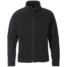 KANSAS® - Fleecejacke 1499, schwarz, Größe L