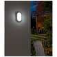 brennenstuhl® - LED Ovalleuchte/Kellerleuchte, IP65, Außenleuchte 4000K, Decken- und Wandmontage
