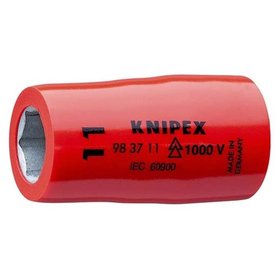 KNIPEX® - Steckschlüsseleinsatz für Sechskantschrauben mit Innenvierkant 3/8" 43 mm 983711