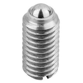 KIPP - Druckstück, M6x14mm, Kugel, Schlitz, ES, ES