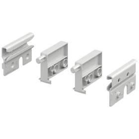 HETTICH - Tablarbodenarretierung Actro/Quadro 9257725, Set, links/rechts, weiß