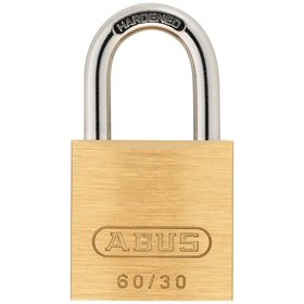 ABUS - AV-Vorhangschloss 60/30, Messing massiv