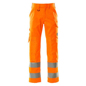 MASCOT® - Geraldton Hose mit Knietaschen SAFE LIGHT, hi-vis Orange, Größe 76C46