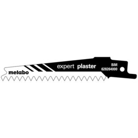 metabo® - 5 Säbelsägeblätter "expert plaster" 100 x 0,9 mm, BiM, 4,2 mm/ 6 TPI (628264000)