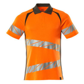 MASCOT® - Polo-Shirt ACCELERATE SAFE, hi-vis Orange/Dunkelanthrazit, Größe M-ONE