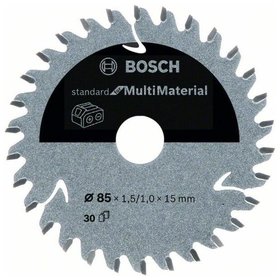 Bosch - Kreissägeblatt f Multi 85x1.5/1x15 Z 30 (2608837752)