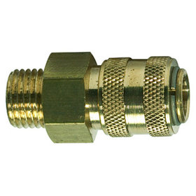 RIEGLER® - Schnellverschlusskupplung NW 5 »connect line«, Messing blank, G 1/8" A