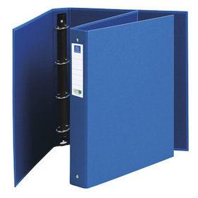 EXACOMPTA - Premium-Ringbuch CLEAN` SAFE, A4, blau, Rücken: 40mm, 51222E, 4 Ringe