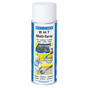 WEICON® - W 44 T® Multi-Spray | Schmier- und Multifunktionsöl mit 5-fach Wirkung | 200 ml | gelblich, transparent