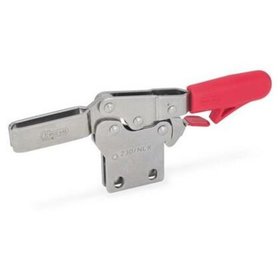 Ganter Norm® - 820.4-130-NL-NI Edelstahl-Schnellspanner mit Verriegelung, Spannhebel horizontal, mit senkrechte