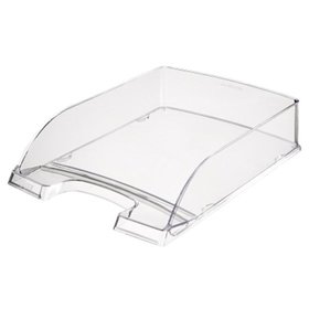 LEITZ® - Briefablage Transparent Plus 52260002 DIN A4 Polystyrol transparent