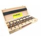 FAMAG® - 10-teiliger SUPER-Forstnerbohrersatz Classic WS mit D=10,15,18,20,22,25,26,30,35,40mm im Holzkasten