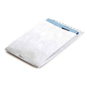 Tyvek® - Faltentaschen, C4, hk, 55g, weiß, Pck=100St, Falte 38mm