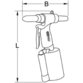 KSTOOLS® - Druckluft-Blindniet-Pistole, 2,4-3,2-4-4,8-5,6-6,4mm