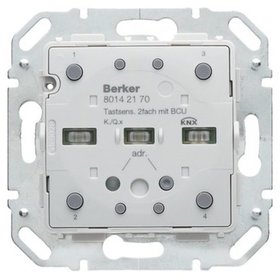 Berker - Tastsensor KNX K.1 UP 2f 2pkt Bussystem KNX Busankopplung inklusive