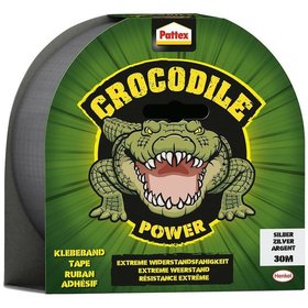 Pattex® - Crocodile Klebeband silber 10m