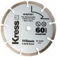 Kress - Sägeblatt für Handkreissäge 115mm 60T HSS blade, KUV12P 11053699000