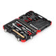 GEDORE red® - Steckschlüsselsatz, 100-teilig, Umschaltknarre, Steckschlüssel und Bitsatz