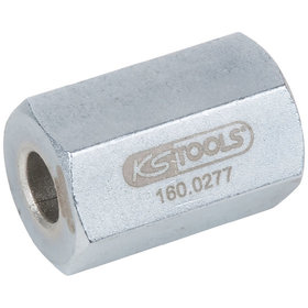 KSTOOLS® - Mutter, Außensechskant 19mm, Innendurchmesser 6mm