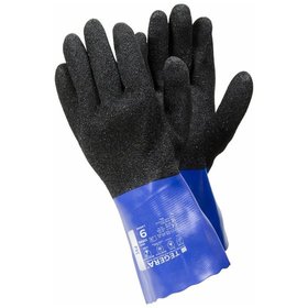 TEGERA® - Chemikalienhandschuhe TEGERA 12930, Kat. III, blau/schwarz, Gr. 11