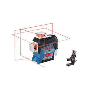 Bosch - Linienlaser GLL 3-80 C, Solo Version, Halterung BM 1, L-BOXX