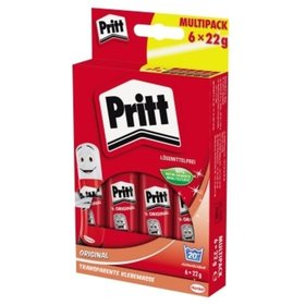 Pritt - Klebestift PS6BF 22g Kunststoffhülse 6er-Pack