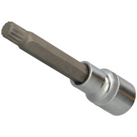 Brilliant Tools - 1/2" Vielzahn-Bit-Stecknuss, 100mm lang, M9