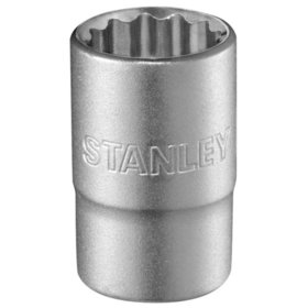STANLEY® - Steckschlüssel 1/2" 12-Kant 16mm