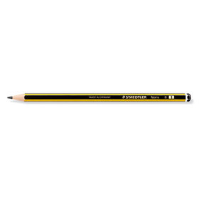 STAEDTLER® - Bleistift Noris 120-1 B sechskantform gelb/schwarz