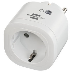 brennenstuhl® - Connect WLAN Steckdose WA 3000 XS01 (2.4 GHz, mit Zeitschaltuhr)