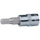 KSTOOLS® - 1/4" CHROME Bit-Stecknuss Innensechskant, 10mm