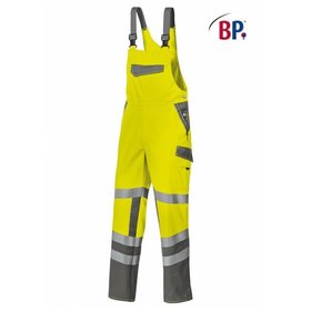 BP® - Warnlatzhose 2111 845 warngelb/dunkelgrau, Größe 48s