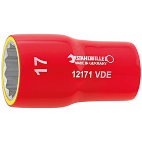 STAHLWILLE® - 3/8" (10mm) VDE-Steckschlüsseleinsatz SW.8mm L.43mm