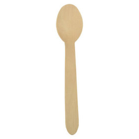 PAPSTAR - Löffel Pure, 15,7cm, Pck=100 Stück, 18249, Holz