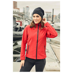 promodoro® - Women’s Softshell Jacket C⁺, feuer-rot, Größe S