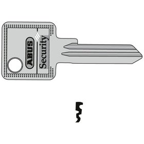 ABUS - Schlüsselrohling, C83 Y2R, eckig, Messing neusilber