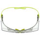 3M™ - SecureFit™ 3700 Überbrille, limettengrüne Bügel, Scotchgard™ Anti-Fog-Beschichtung (K&N), transparente Scheibe, SF3701SGAF-GRN-EU, 20 pro Packung