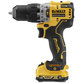 DeWALT - Akku-Schlagbohrschrauber DCD706D2-QW, 12V / 2Ah